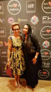 rhonda-p-hill-tatiana-wilcox-ha-art-hearts-fashion-la, courtesy of EDGExpo.com