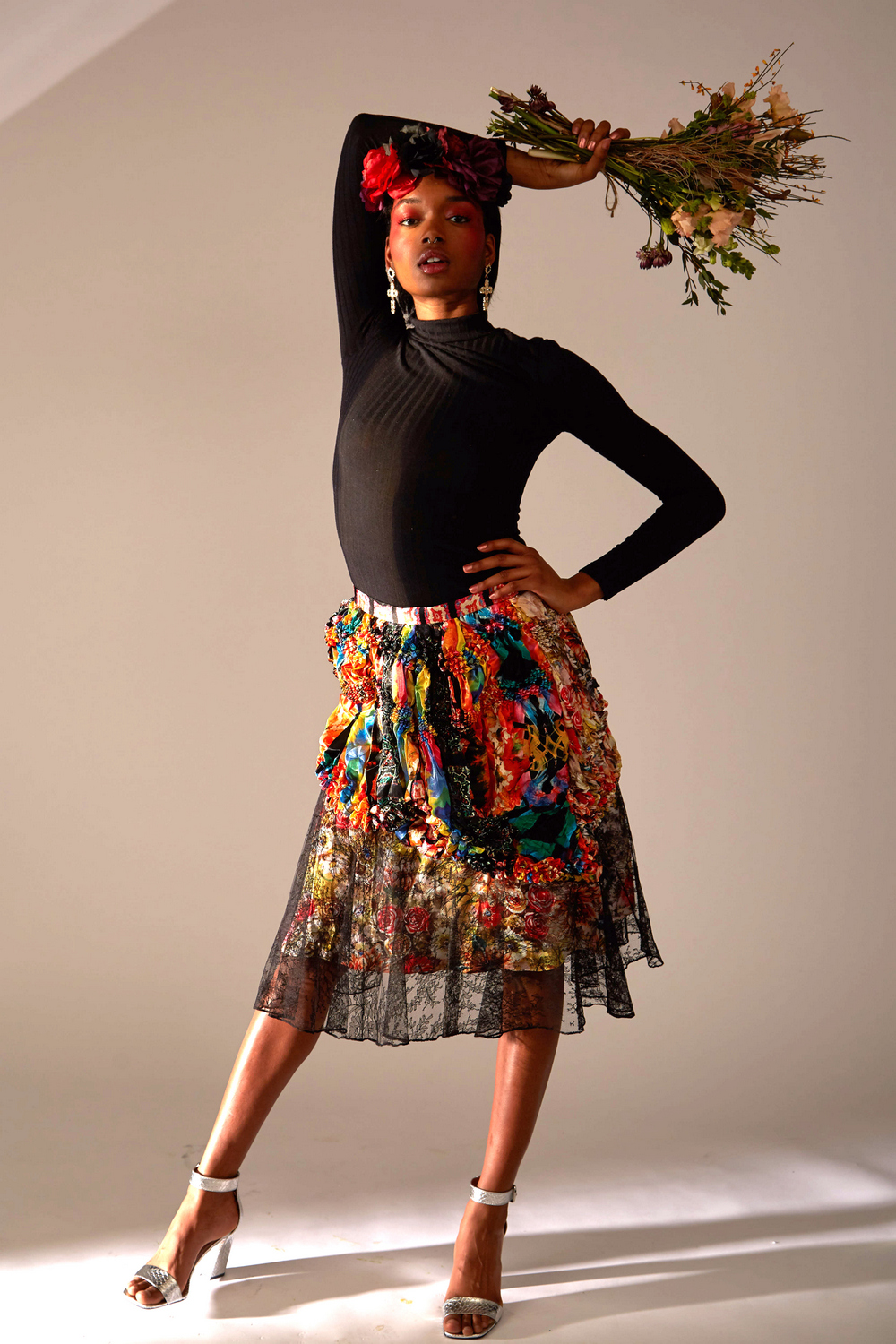 Skirt : JUNNA (@junnakamura_) Model : Raihanna Thompson (@_raihanna) Makeup : Azzurra Bonaldo (@azzurra_bonaldo @maccosmetics) Direction : Riccardo Rubino (@rick_inky_style) Designer : Jun Nakamura (@junnakamura_)