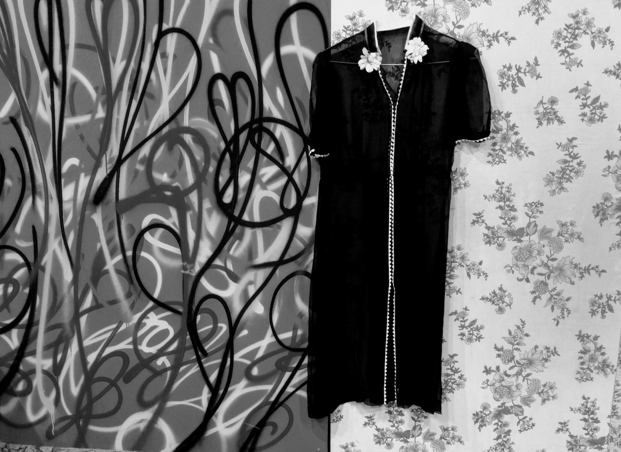 Shinique Smith: Refuge exhibit | California African American Museum, photo Rhonda P. Hill
