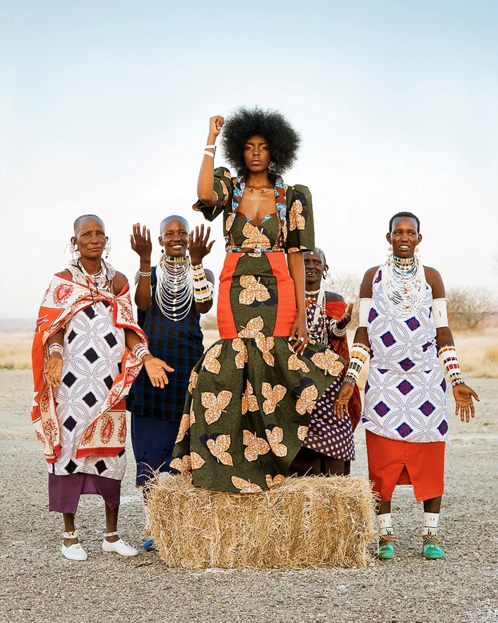Ankara Cloth Amplifies “Seven Unforgettable”  | Maryanne E. Mokoko