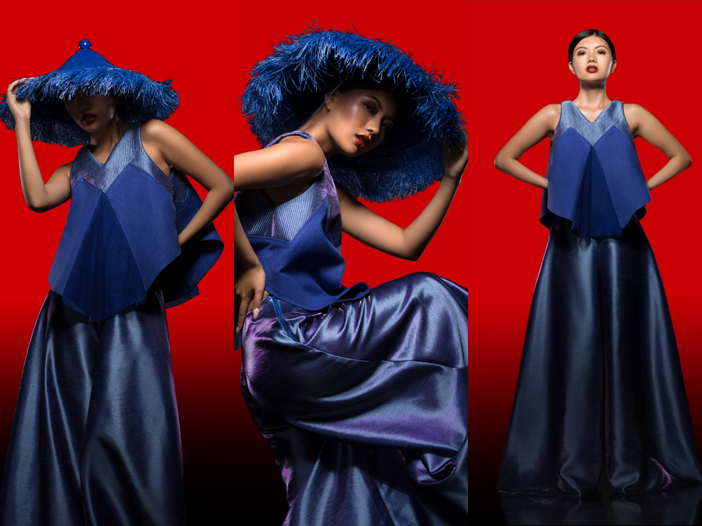 Vietnamese Conical Hat Stars in Alena Kalana’s Sustainably FASHIONABLE “Ruộng lúa”